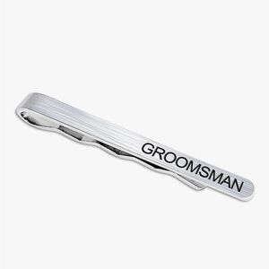 Men's GROOMSMAN Stainless Steel Clip